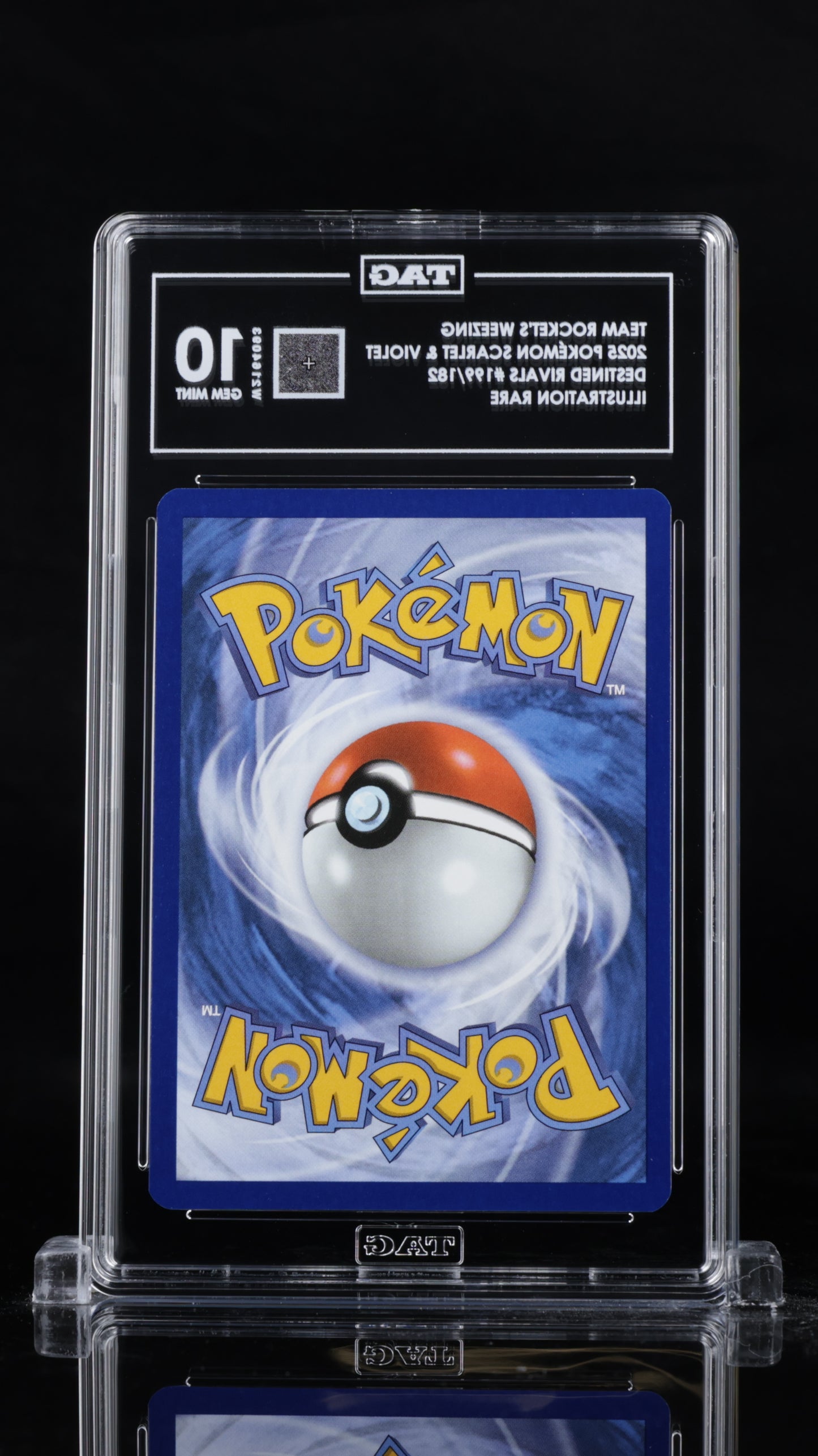 Pokémon Scarlet & Violet Team Rocket's Weezing TAG 10 #199/182