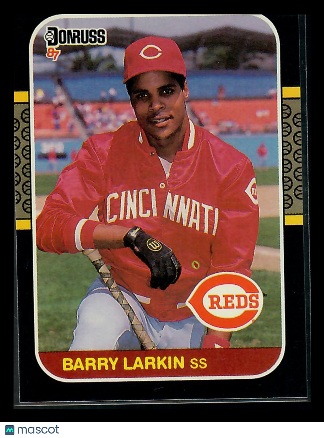 1986 Donruss Barry Larkin #492