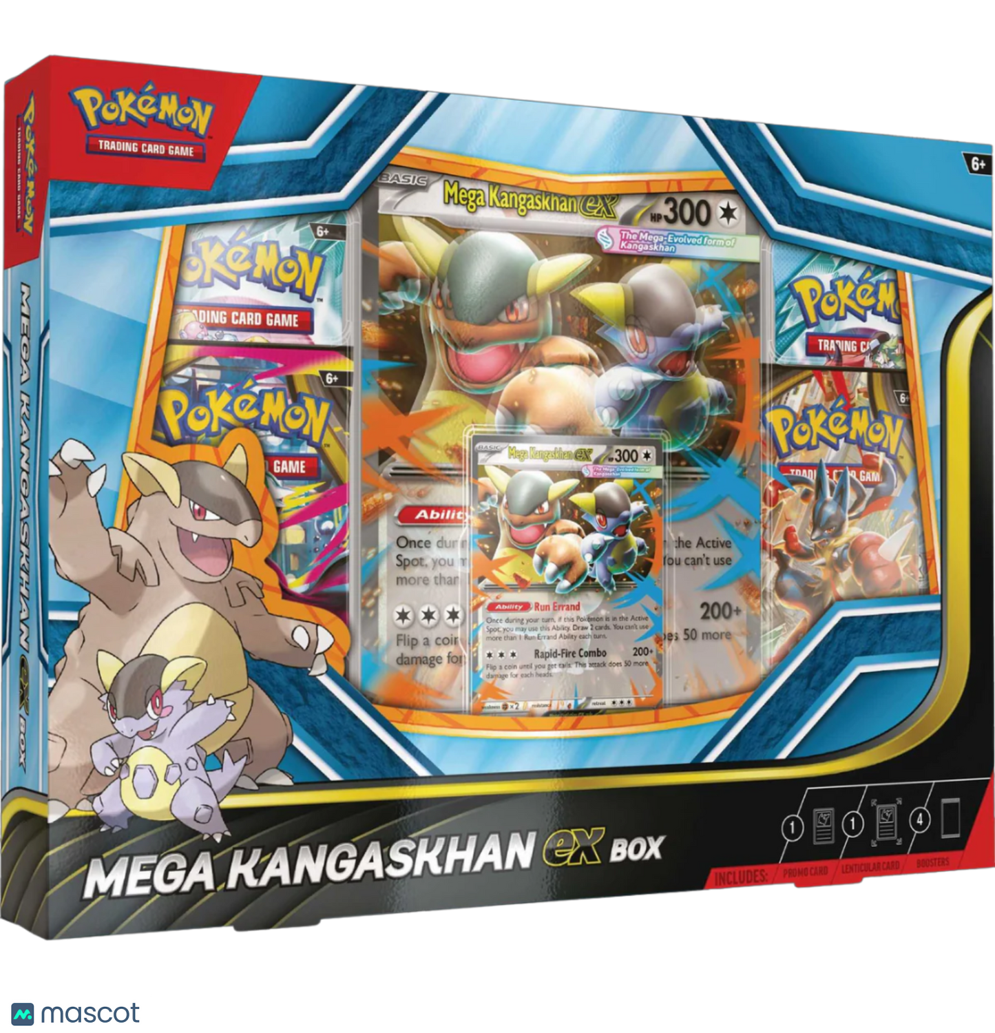 Pokemon Mega Kangaskhan EX box