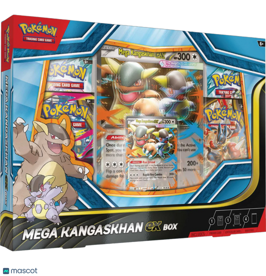 Pokemon Mega Kangaskhan EX box