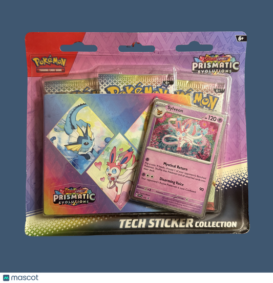 Prismatic Evolutions Tech Sticker Collection