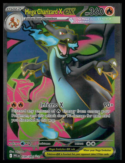 Phantasmal Flames #094/080 Mega Charizard X ex