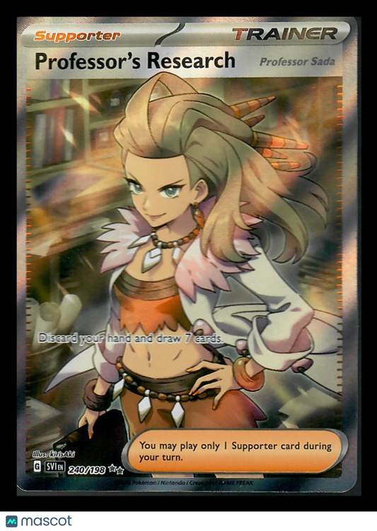 2023 Professor's Research Professor  Holo Secret Rare FA #240/198