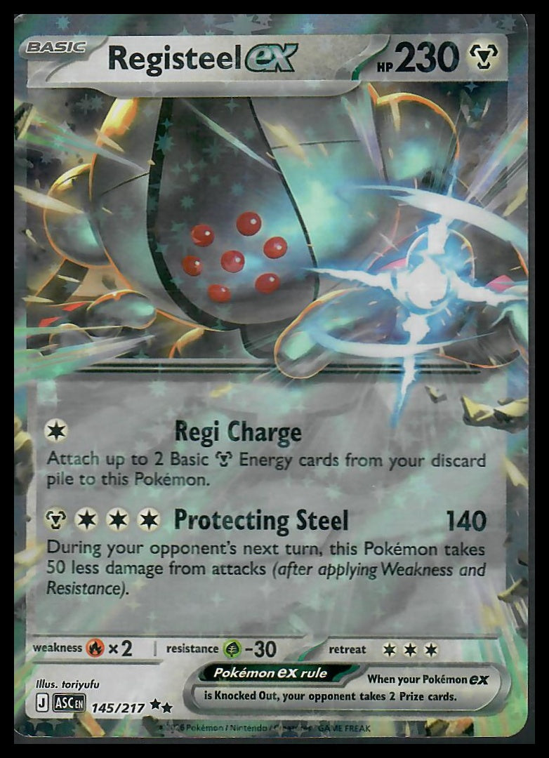 ME: Ascended Heroes #145/217 Registeel ex