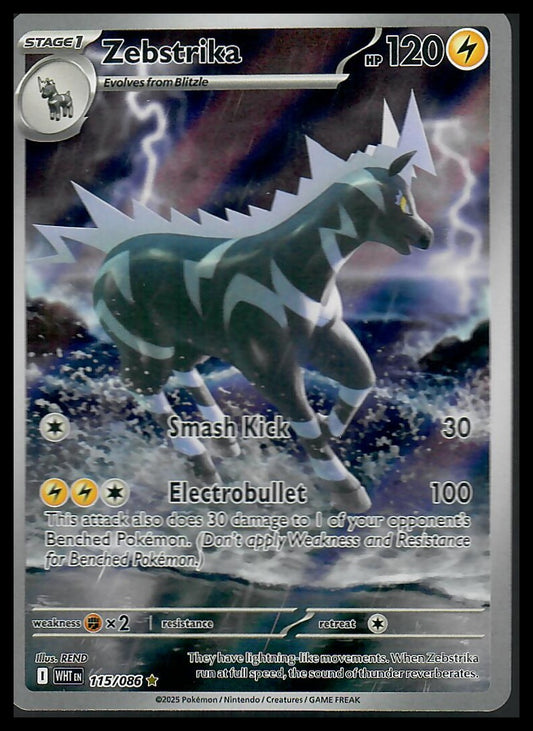 SV: White Flare #115/086 Zebstrika