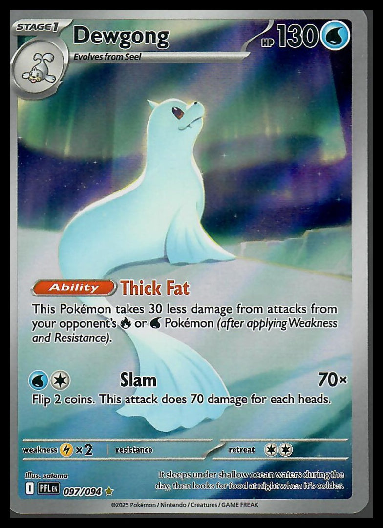 ME02: Phantasmal Flames #097/094 Dewgong