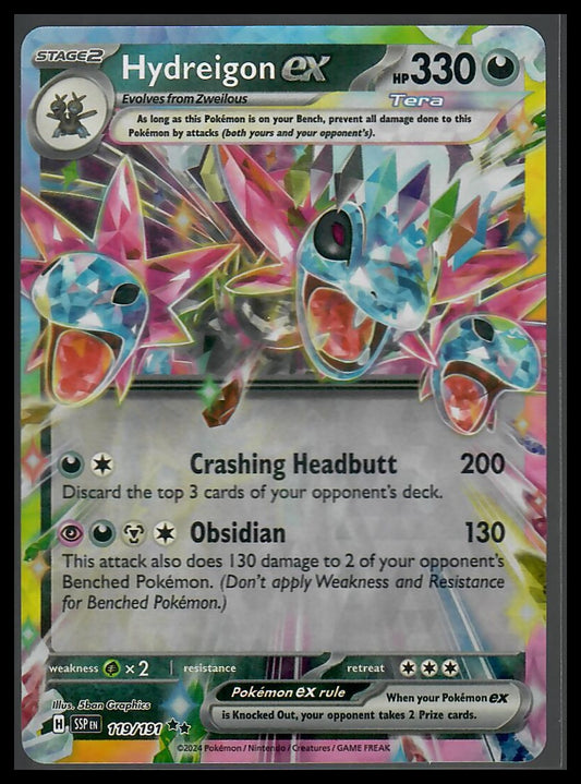SV08: Surging Sparks #119/191 Hydreigon ex