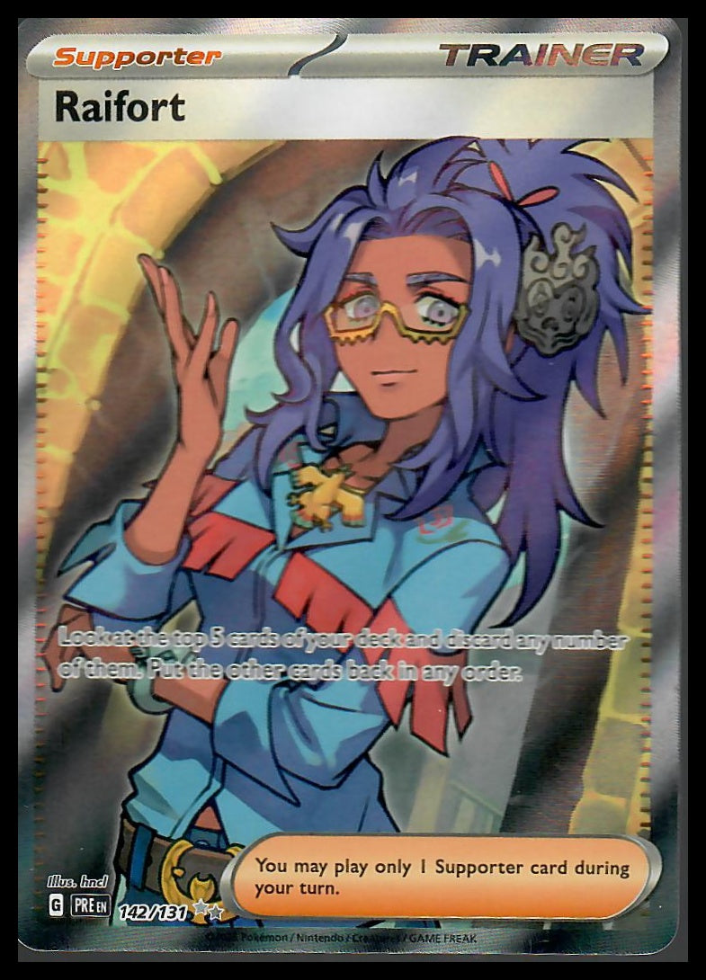 SV: Prismatic Evolutions #142/131 Raifort