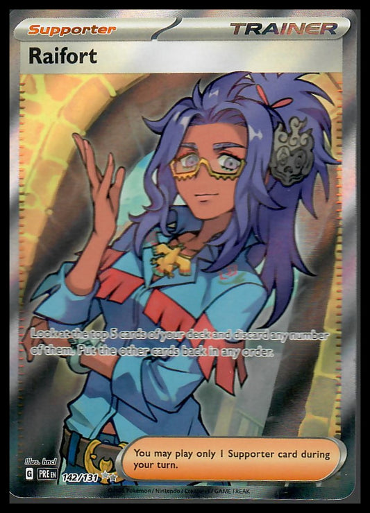 SV: Prismatic Evolutions #142/131 Raifort