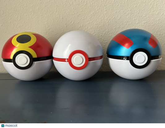 pokemon Pokeball Aluminum Tins