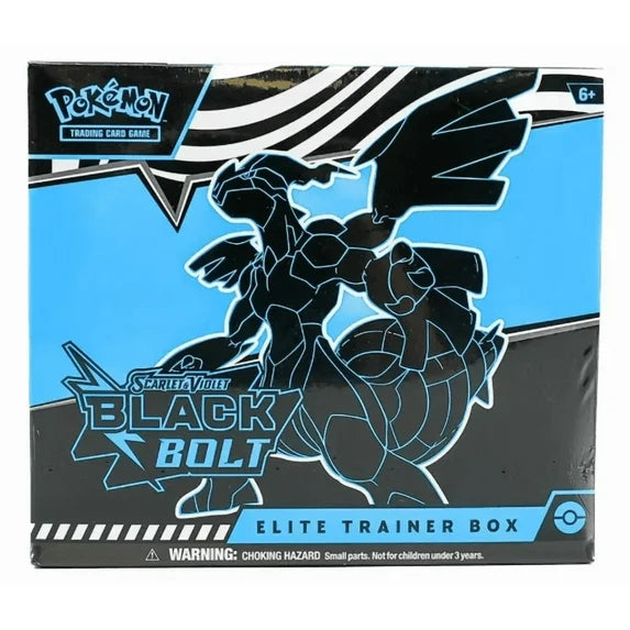 Pokemon TCG: Scarlet & Violet - Black Bolt Elite Trainer Box! (ETB)