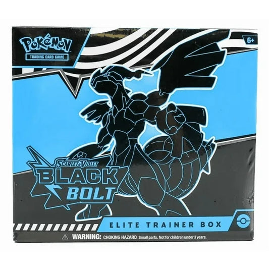 Pokemon TCG: Scarlet & Violet - Black Bolt Elite Trainer Box! (ETB)