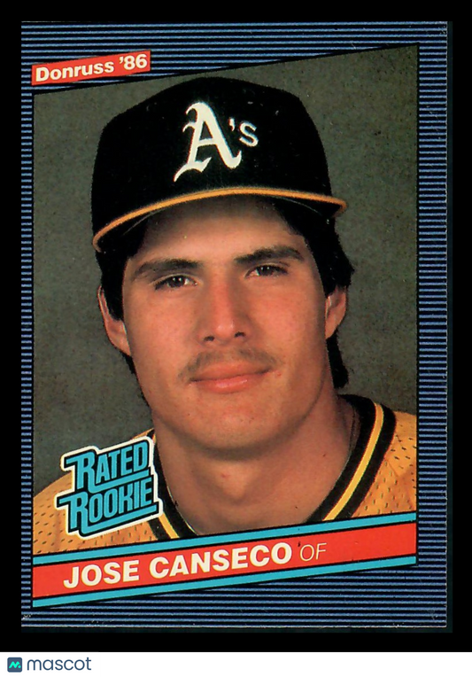 1985 Donruss Jose Canseco #39