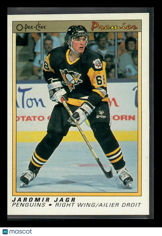 1991 O-Pee-Chee Premier Jaromir Jagr #50