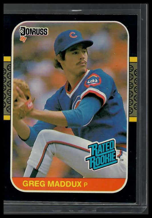 1987 Donruss #36 Greg Maddux Rookie