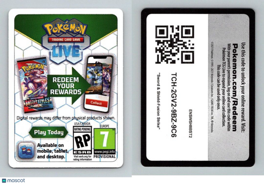 Pokemon Live Code Cards (250+) Bundle