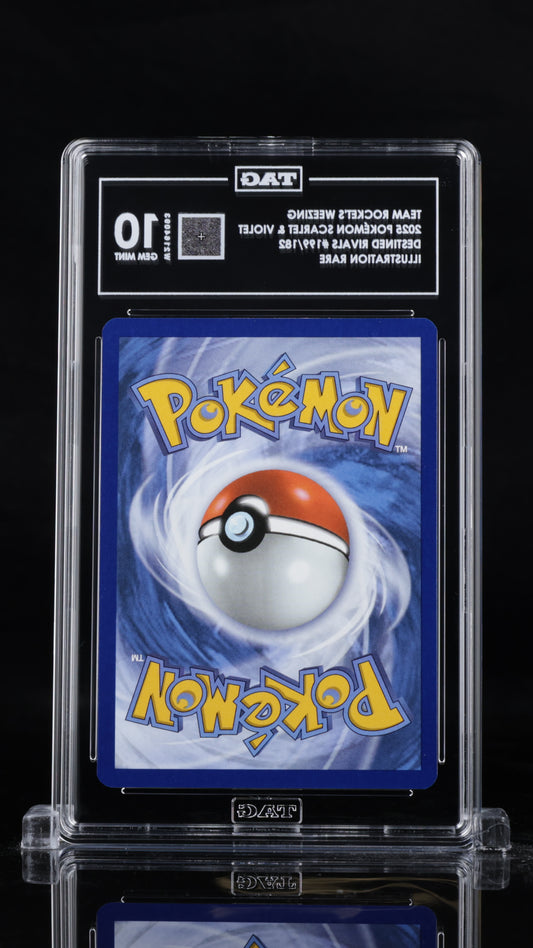 Pokémon Scarlet & Violet Team Rocket's Weezing TAG 10 #199/182
