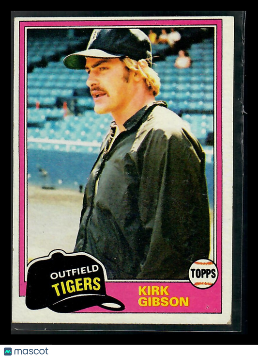 1981 Topps Kirk Gibson #315