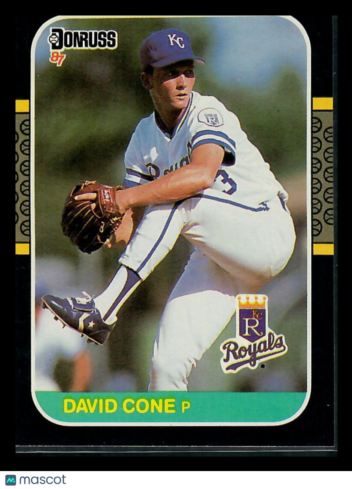 1987 Donruss David Cone #502