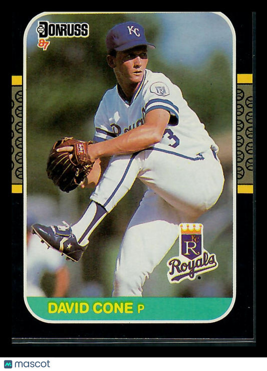 1987 Donruss David Cone #502