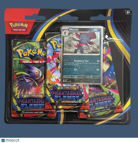 Phantasmal Flames 3-Pack Blister – Triple the Packs, Triple the Pulls 🔥