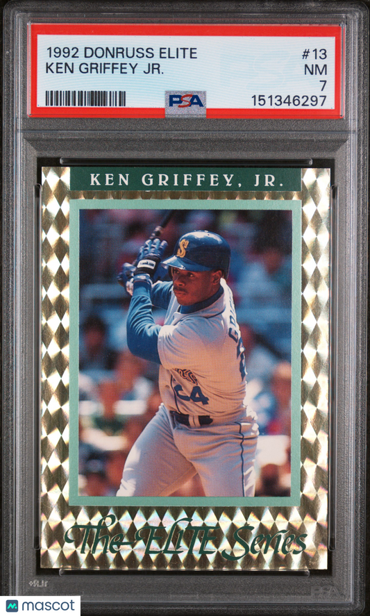 1992 Donruss Elite Ken Griffey JR. #13 PSA 7 1634/10,000