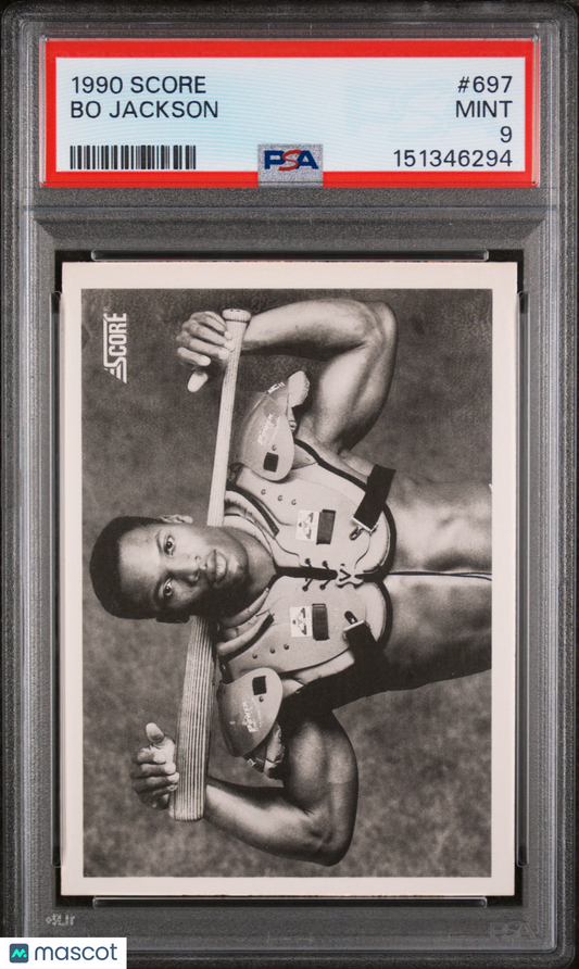 1990 Score Bo Jackson #697 PSA 9